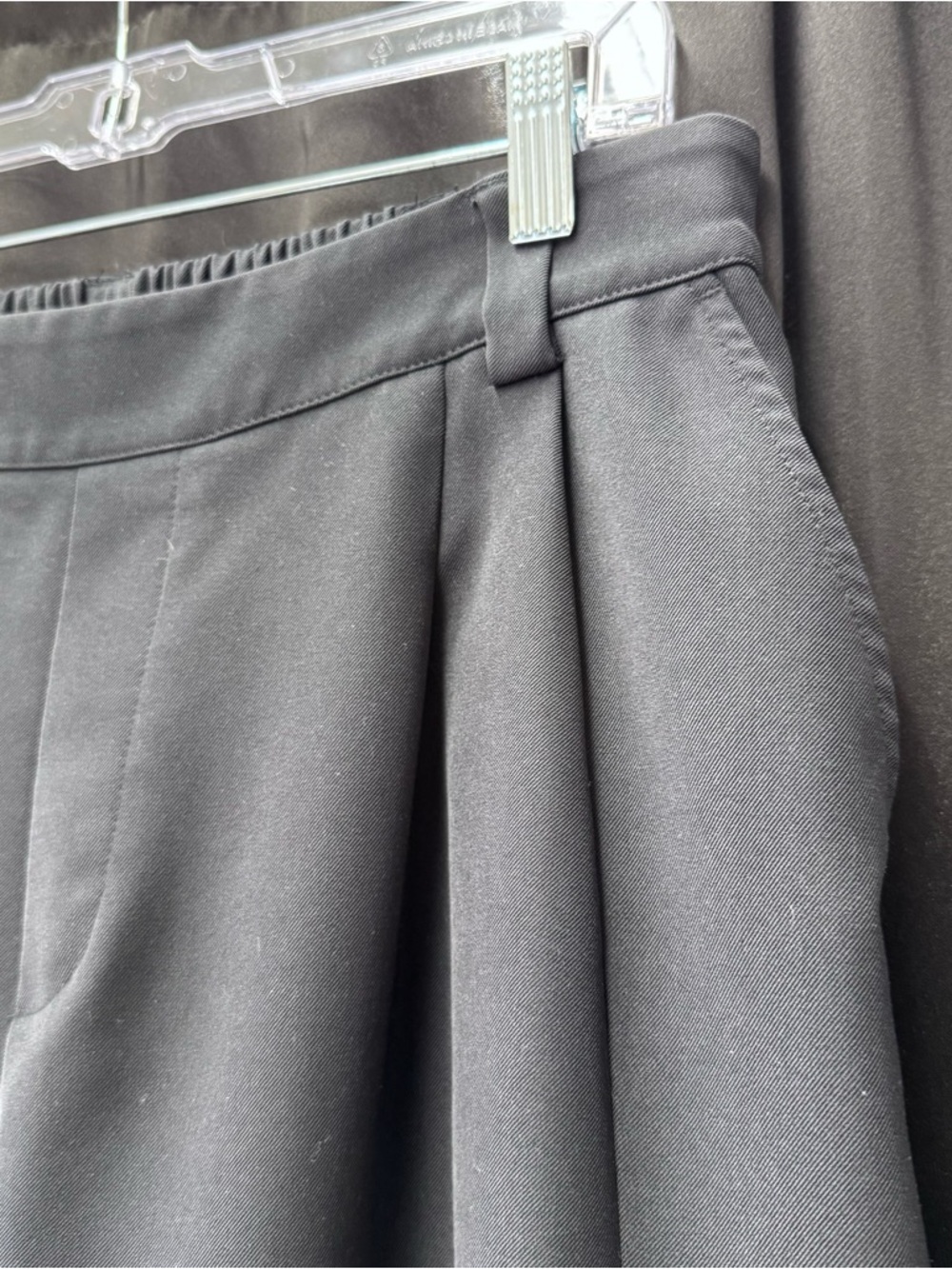 HALARA Black Wide Leg Trousers - Picture 2 of 5
